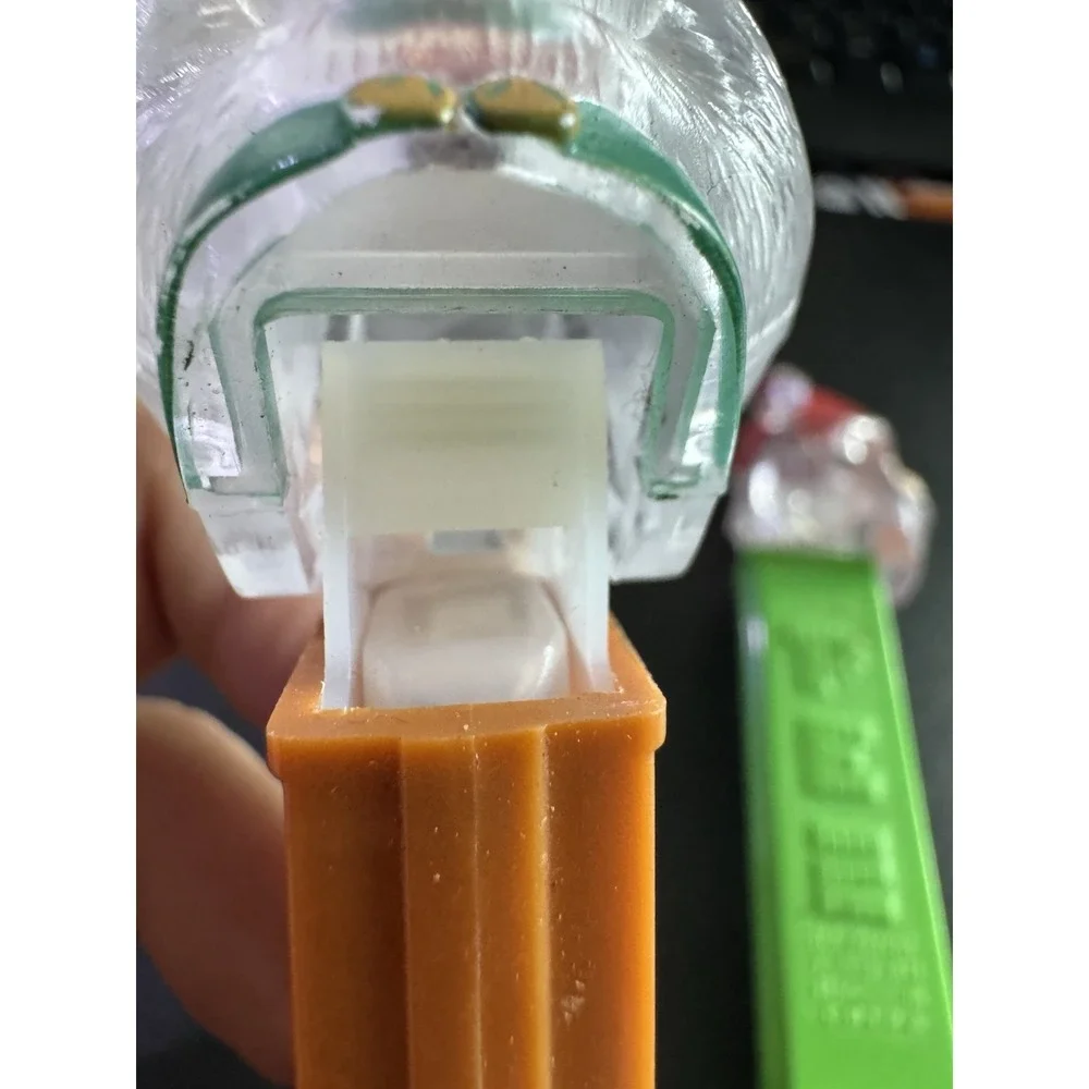 Lot Of Pez Dispensers (2) Santa 2012 & Rudolph Reindeer 2012 - Christmas - Clear